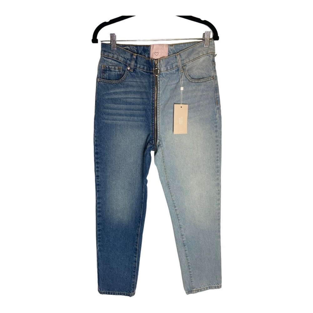 NWT REVICE Yin Yang Crop Tokyo Wash Jeans-sz 29 - Picture 4 of 11